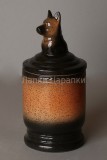 Урна для праха 20x12см 1000 руб коричневая