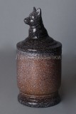 Урна для праха 20x12см 1000 руб красная